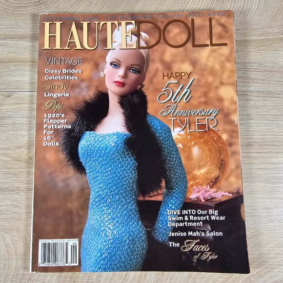 Haute Doll Magazine 5th Anniversary Tyler September 2004 Volume 1 Issue 4 VTG - Picture 2 of 8